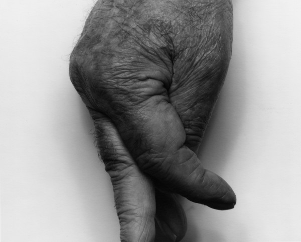 Fingers, Standing, I, 1999 by John Coplans