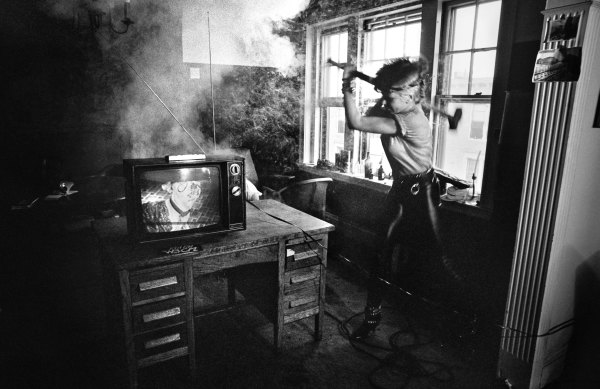 Wendy O. Williams of The Plasmatics #7, Boston, Massachusetts, 1980 by Michael Grecco