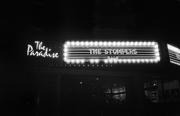 The Paradise Nightclub, Boston, Massachusetts, 1980