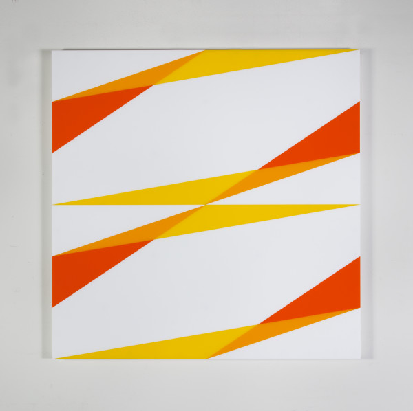 Composition in 2465 Yellow, 2016 Yellow, 2119 Orange and 7508M White by Brian Zink