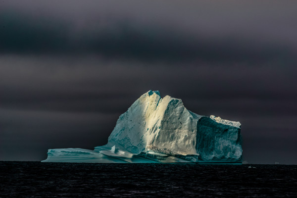 Last Days of the Great Ice, Disko Bay, Greenland by Stephen Gorman
