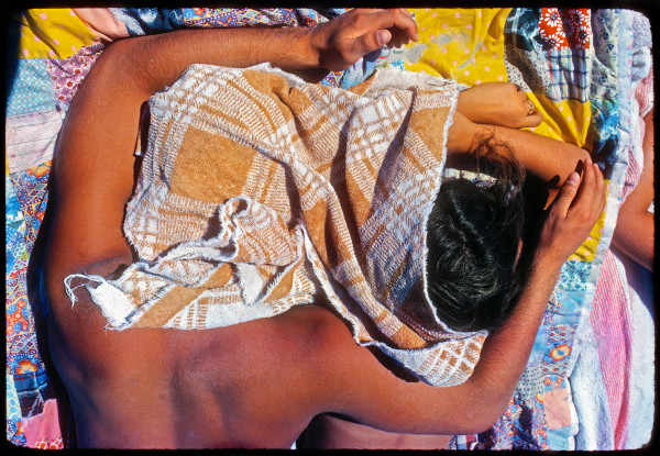 Untitled, (Couple and Towels) by Karl Baden