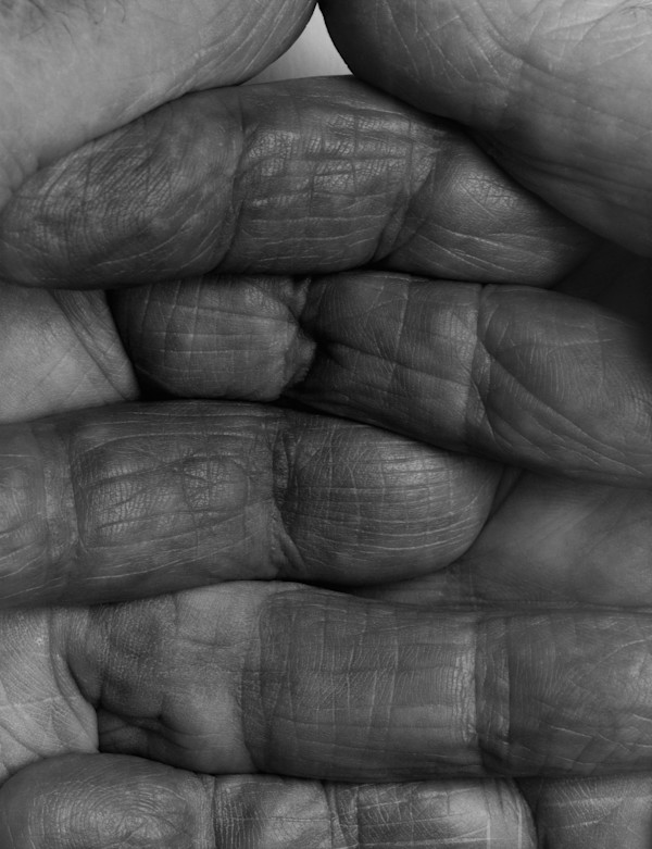 Interlocking Fingers, No. 1, 1999 by John Coplans, Image 1.