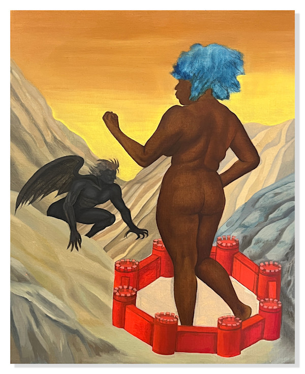 Confrontation on the Mountaintop by Shantel Miller