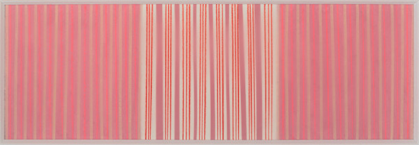 Long Red Stripe (Framed)