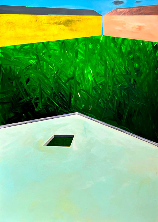 Jump into the Green by Katrin Roth, Image 1.