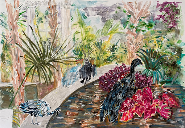 Ebony’s Vultures by Susan Schapira, Image 1.