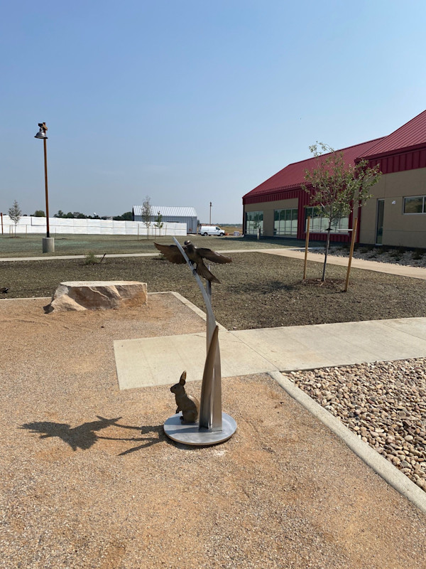 Grassland Trio by Dan Glanz, National Sculptor's Guild, Image 1.