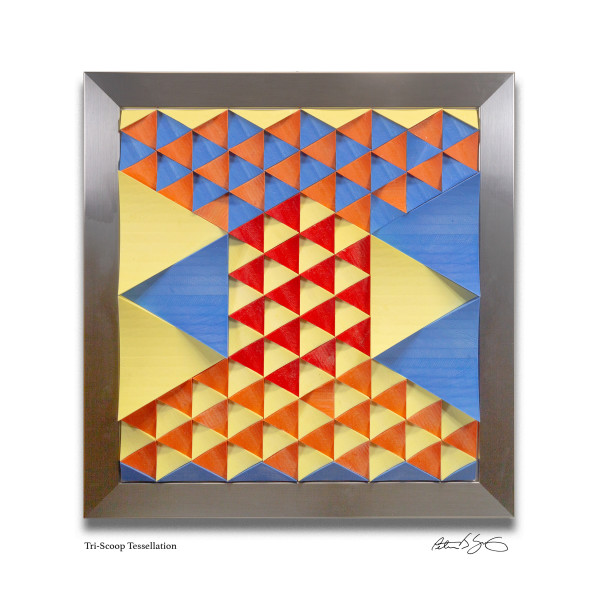 Tri-Scoop Tessellation by Peter J Sucy Digital Arts