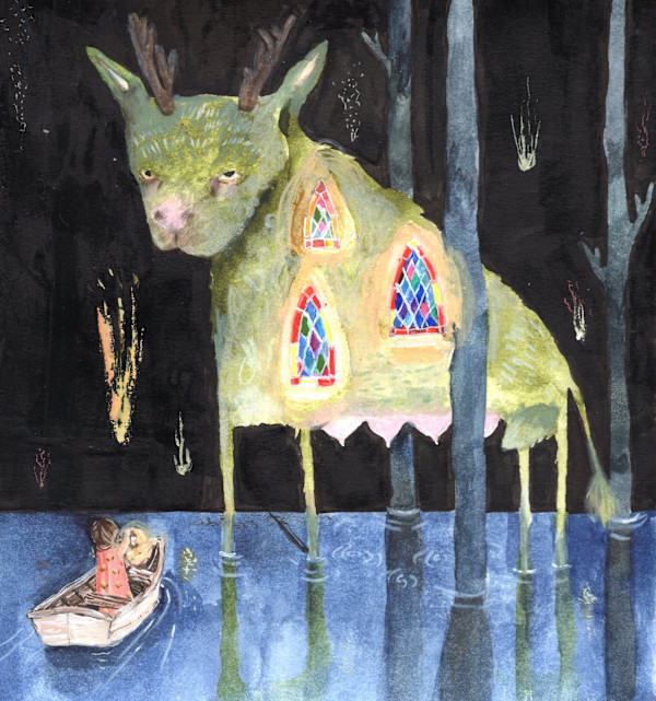 visiting the flood spirit by Ashley Ivye, Image 1.