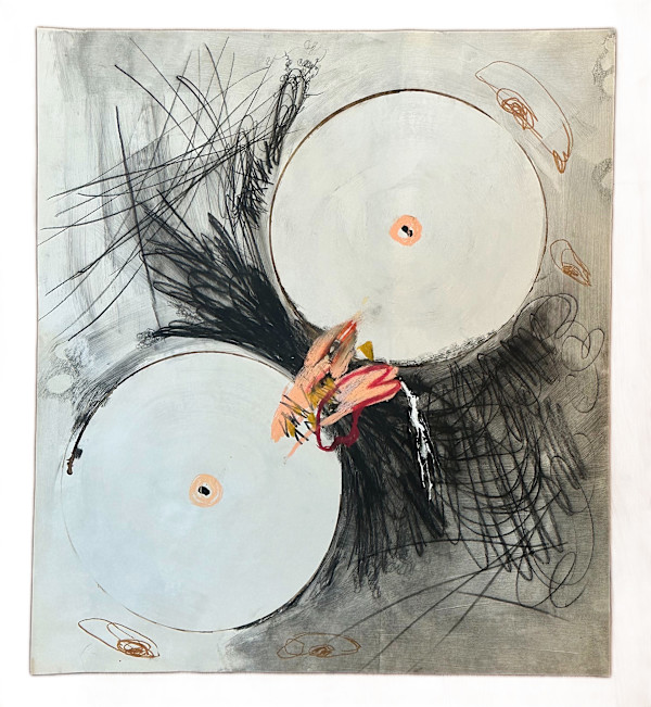 drawing with sticks by Ashley Ivye, Image 1.