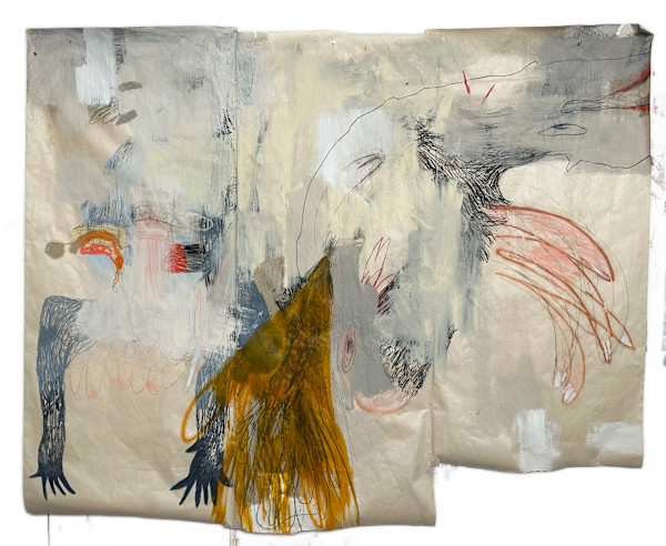 big drawing hanging on wall by Ashley Ivye, Image 1.