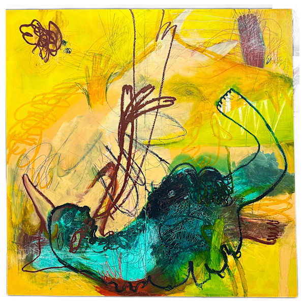 drawing on birch by Ashley Ivye, Image 1.