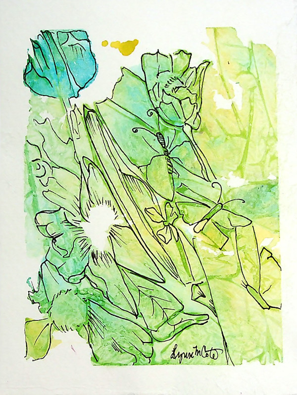 Blue Green Two by Lynn Cote, Image 1.