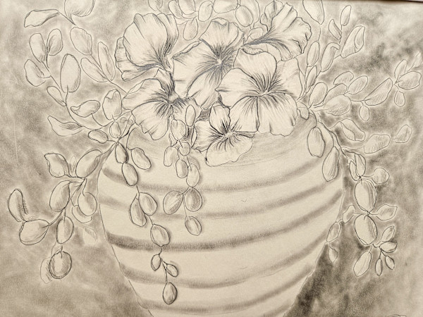 Pot Full of Petunias by Lynn Cote, Image 12.