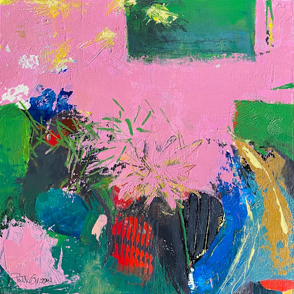 PinkGreenExplosion by Patti Groome, Image 1.