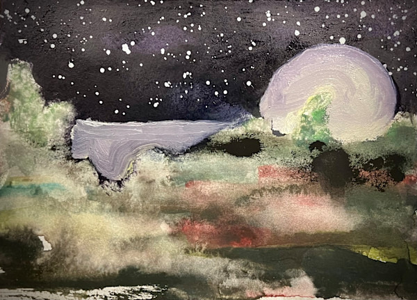 Full Moon Lake, 2023 by Ethan Garton, Image 1.