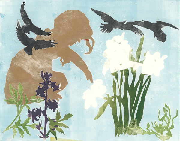 A Place Where Twelve Nice, Tall Lilies Stood by Doris Kapner, Image 1.