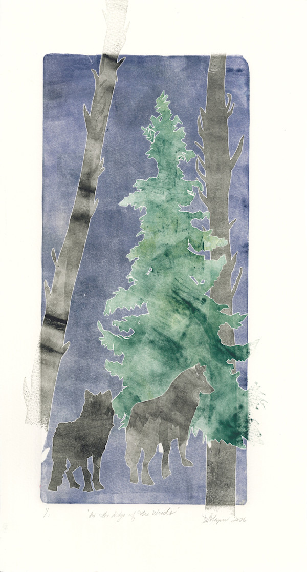 At the Edge of the Forest by Doris Kapner