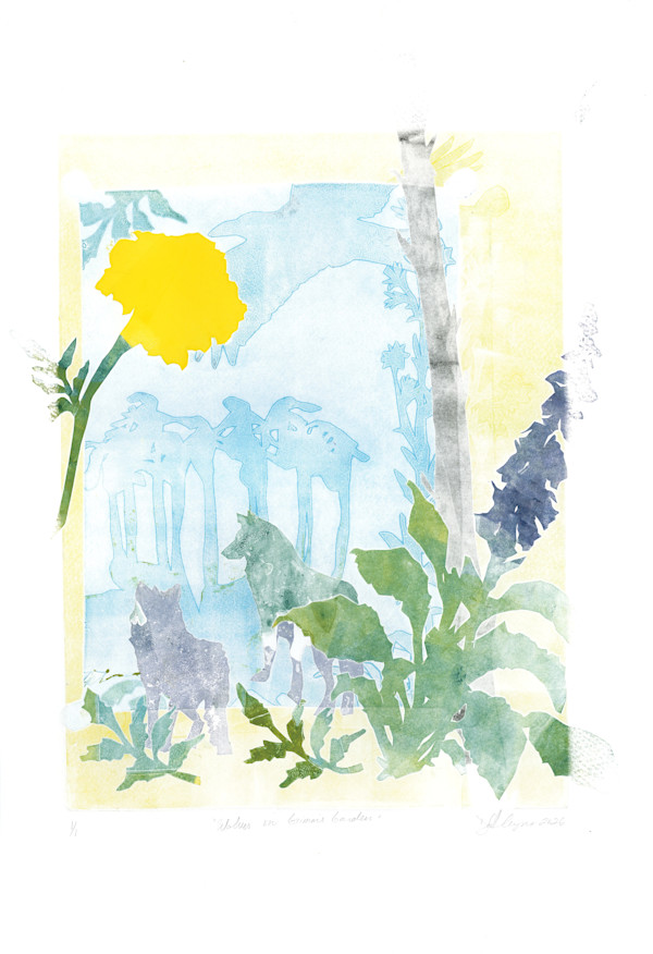 Wolves in Grimm’s Garden by Doris Kapner