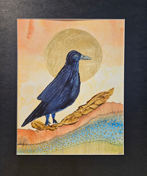THE RAVEN by Glenna Cain, Image 1.