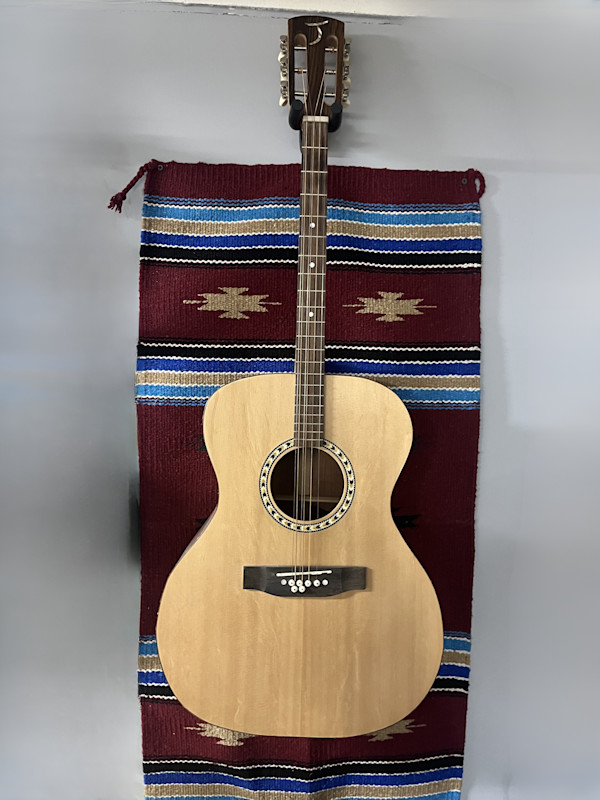 SJ 6-String Tenor Acoustic Guitar by Steve Jordan, Image 2.