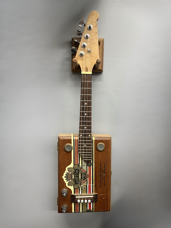 Cigar Box 4-String by Steve Jordan, Image 2.