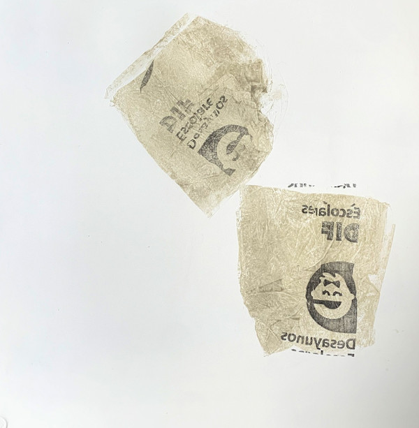 Sin Título (bolsas grises) by Juan Luis Flores Velazco, Image 1.
