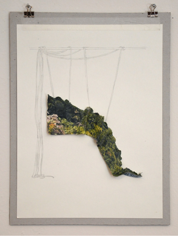 Theatre Backdrop Sketch, no. 13 by Virginia Colwell, Image 1.