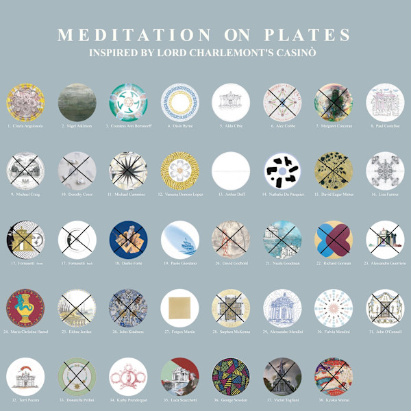 Meditation on Plates, Image 28.