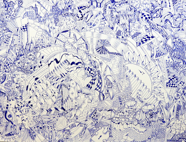 Blue Mirror 3 by Sam Noten - Samantha V.P. Noten, Image 1.