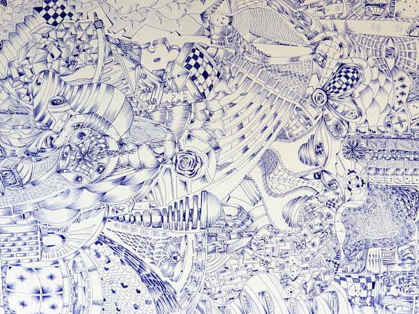 Blue Mirror 4 by Sam Noten - Samantha V.P. Noten, Image 1.