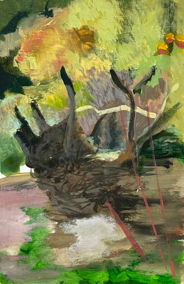 woodland study by sarah spencer
