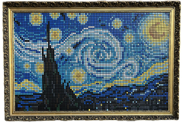 Pixel Night by Stacey Hughes, Image 1.
