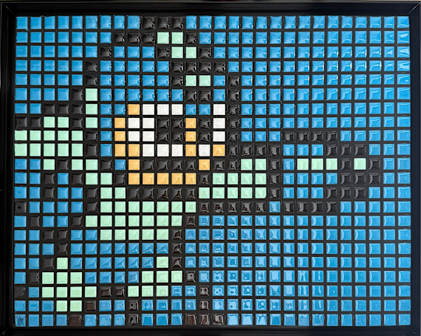 Mega Man Mini by Stacey Hughes, Image 1.