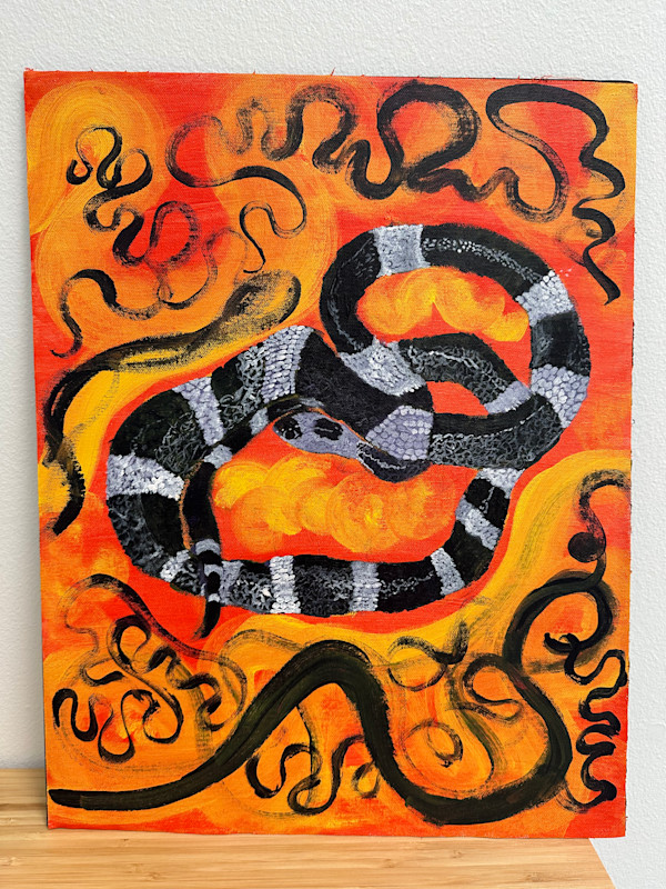 Thel Karawala (Sri Lankan Krait) by Amanda Silva, Image 1.