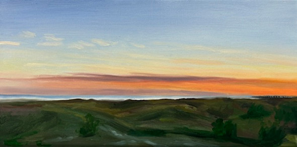 South Through The Dunes at Sunset by Ariel Davis, Image 1.