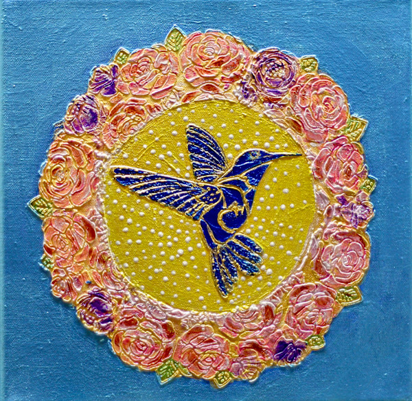 Tiny and mighty Humming bird by Nedra Russ, Image 1.