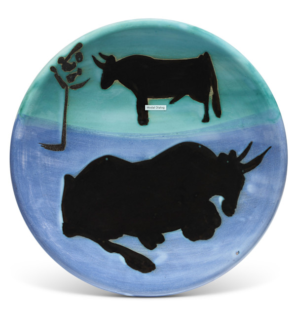 Toros (A.R. 161) by Pablo Picasso, Image 1.