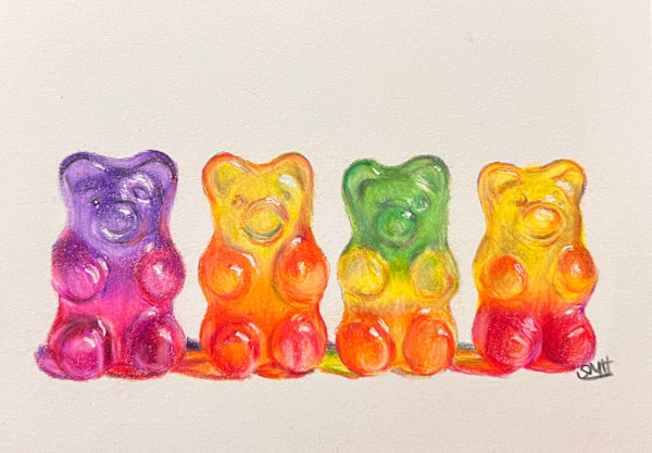 Gummy Bear Rainbow by Stephanie Henry, Image 1.