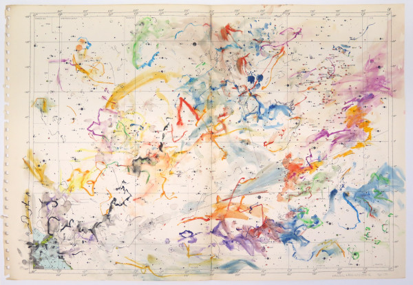 Exploring 1950 Celestial Maps IX by Marcus Neustetter