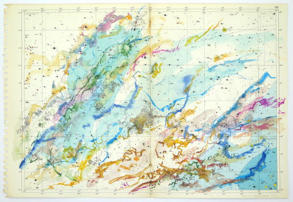Exploring 1950 Celestial Maps VIII by Marcus Neustetter