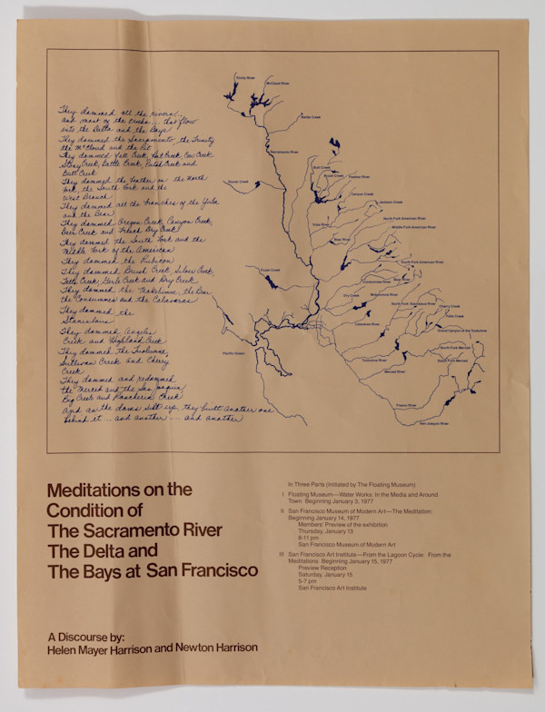 Sacramento Meditations, Ephemera by Harrison Studio, Image 1.