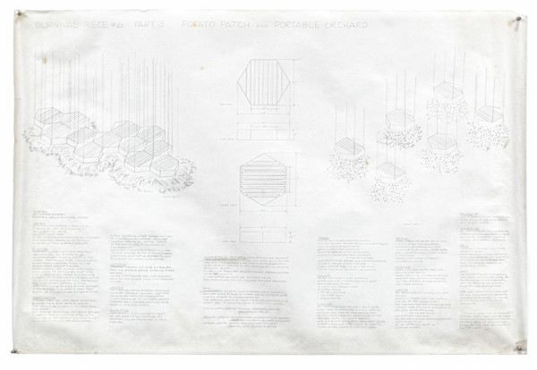 Survival Piece VI, Potato Patch and Portable Orchard by Harrison Studio, Image 1.