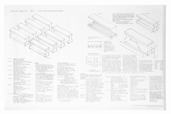 Survival Piece #6 Part 1: 8 Horizontal Pastures by Harrison Studio, Image 1.