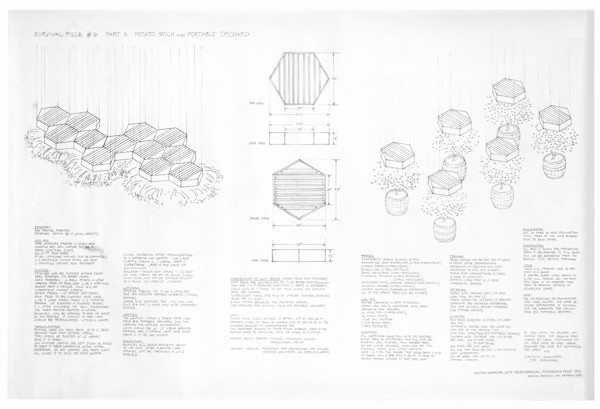 Survival Piece #6 Part 3: Potato Patch and Portable Orchard by Harrison Studio, Image 1.