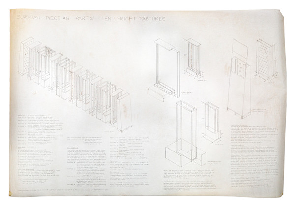 Survival Piece #6, 10 Upright Pastures by Harrison Studio, Image 1.