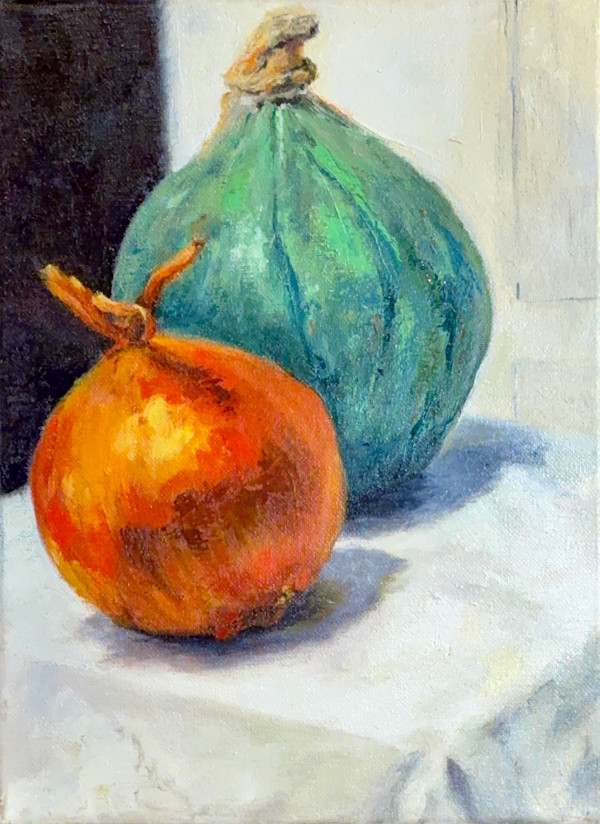 Onion and Gourd by Danna Vanderford, Image 1.