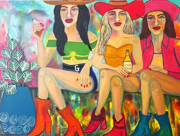 “GIRLS! GIRLS! GIRLS!” by Kristin Gunn, Image 1.