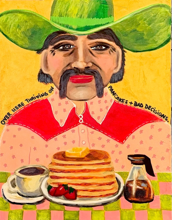 PANCAKES AND BAD DECISIONS by Kristin Gunn, Image 1.